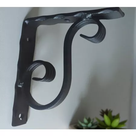 Kuty wspornik do półki – ręcznie wykonany z polskiej stali